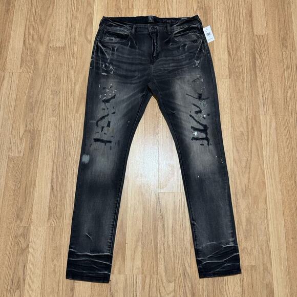 PRPS Micaiah Distressed Skinny Fit Jeans Men’s Size 38 New Authentic - Picture 1 of 12